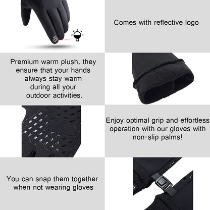 Winter Warm, Windproof. Waterproof. Gloves