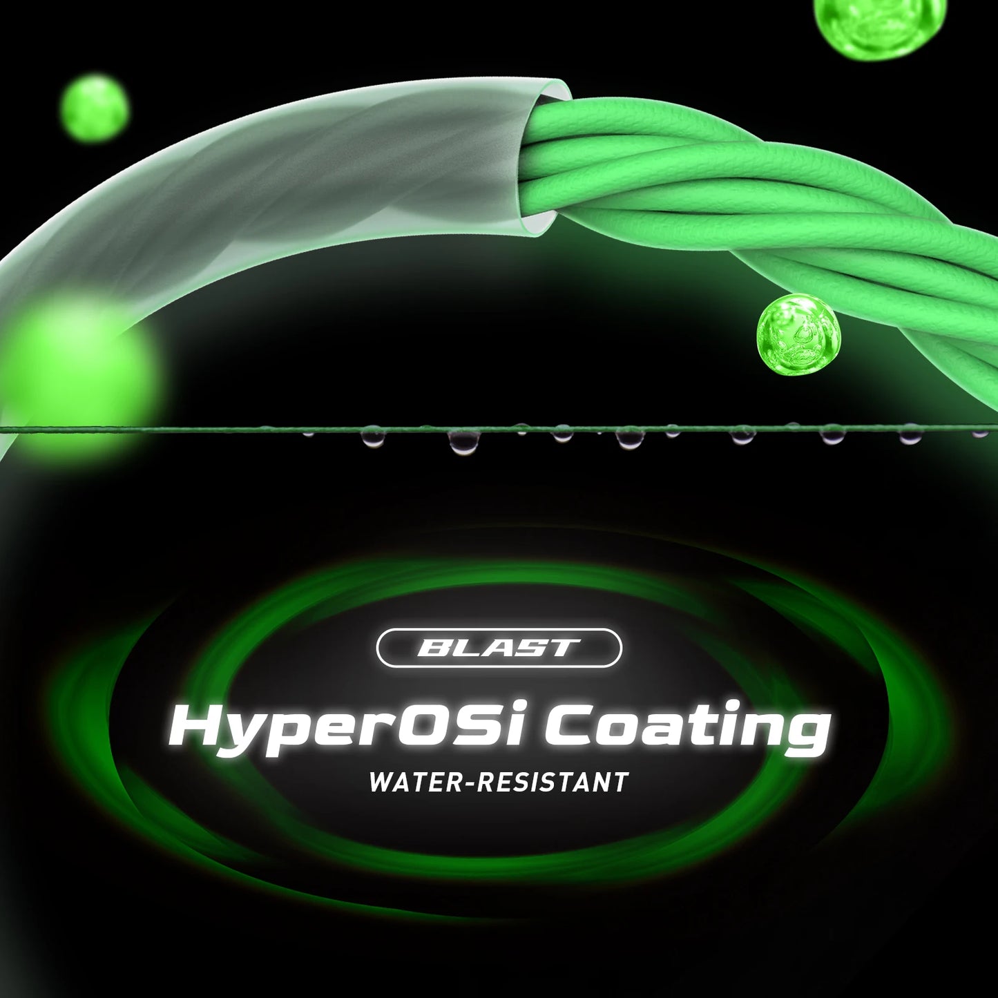 HANDING X4 X8 Blast Braided Fishing Line Super Thin and Strong PE Line HyperOSi® Coating Technology Abrasion Resistant Line