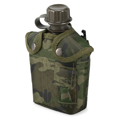 1L Outdoor Military Canteen W/ Cover