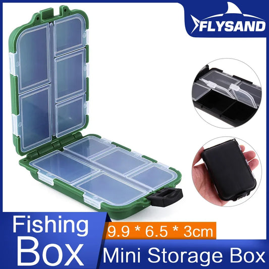 FLYSAND 10 Compartments Fishing Box