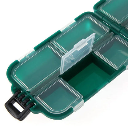 FLYSAND 10 Compartments Fishing Box